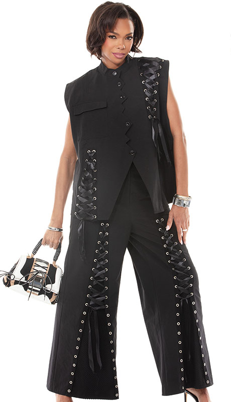 Love the Queen 17666-BLK Outfit