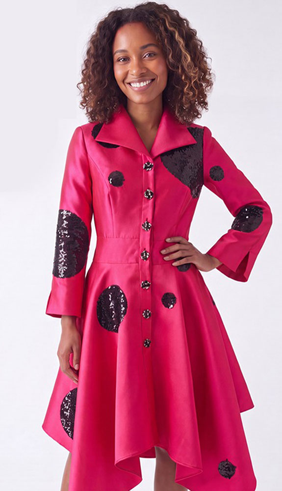 Lusso Couture 9216-RED Church Dress Lusso Couture 9216-RED Church Dress