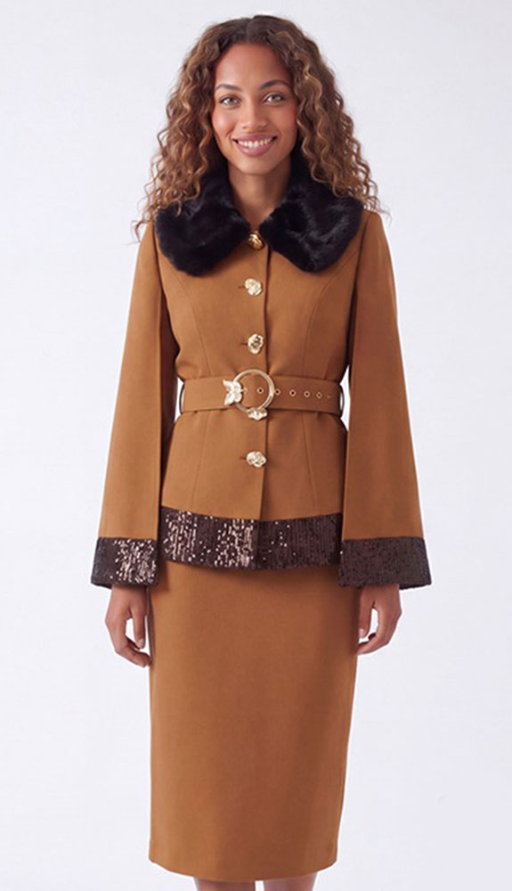 Lusso Couture 9234-MCH Church Suit Lusso Couture 9234-MCH Church Suit