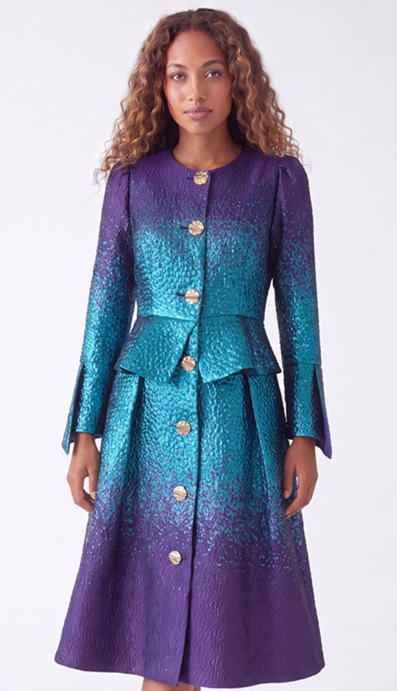 Lusso Couture 9211-PUR Church Suit Lusso Couture 9211-PUR Church Suit