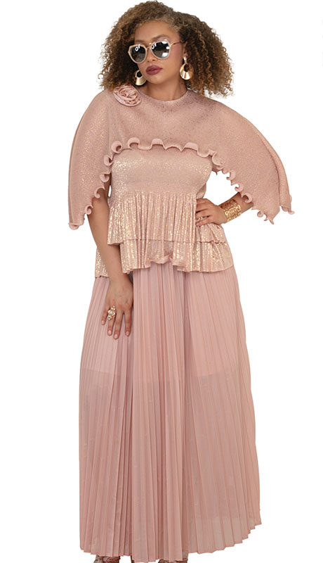 Luxe Moda LM510-PNK Church Outfit