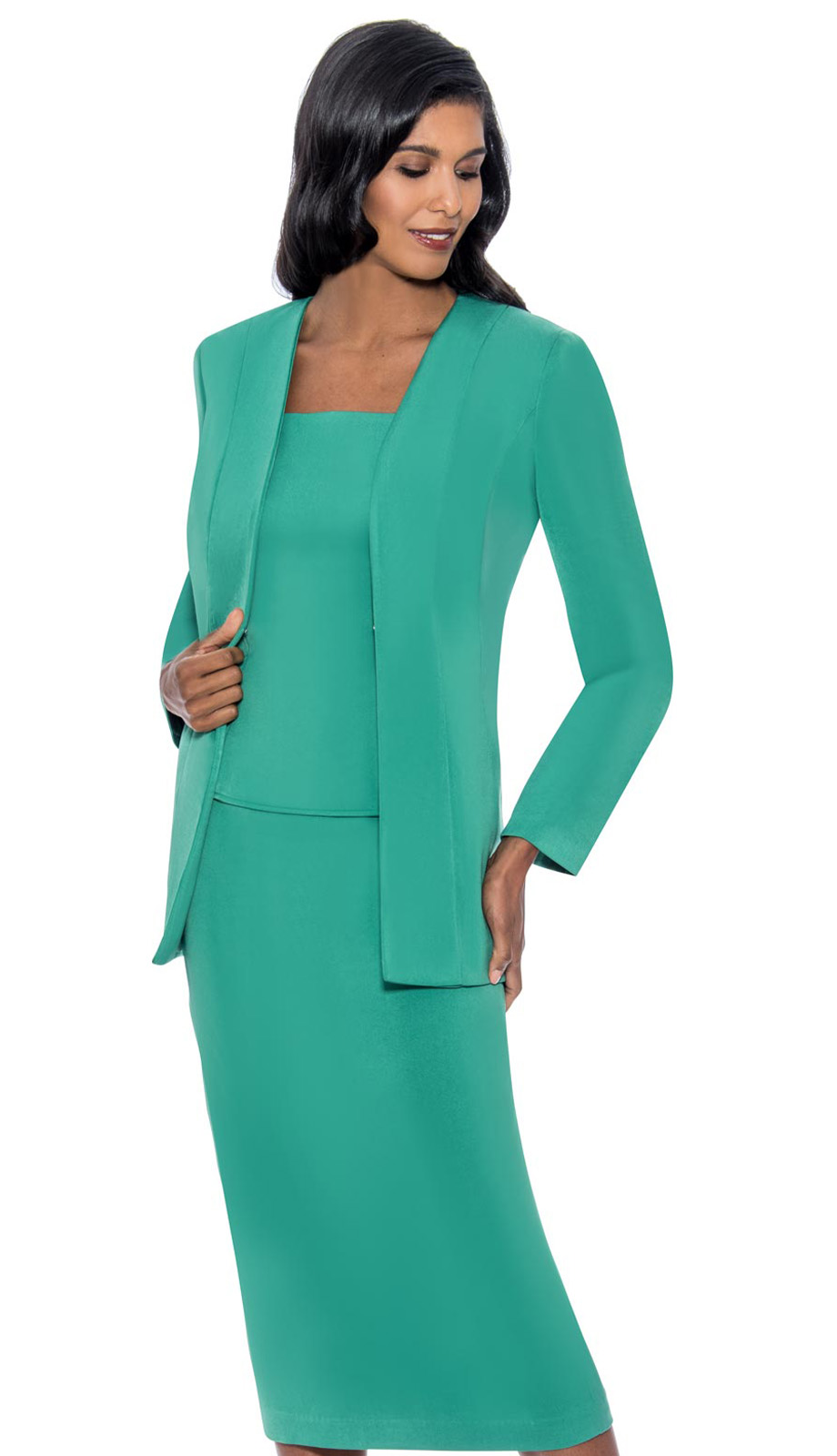 GMI G13270EM ( 3pc PeachSkin Womens Church Suit )
