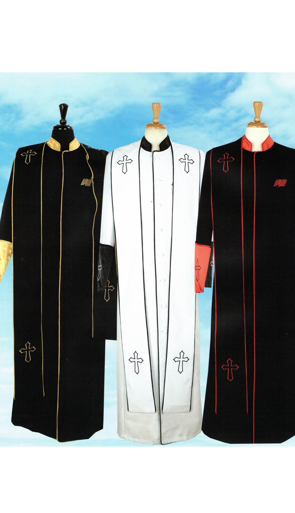 Sapphire Collection Mens Church Robe 2-CO