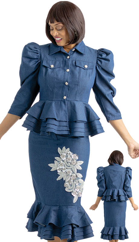 Sharz B London SBL8042 Church Suit