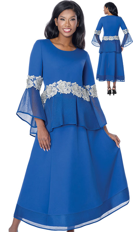 Stellar Looks SL601182-RWS Womens Church Dress