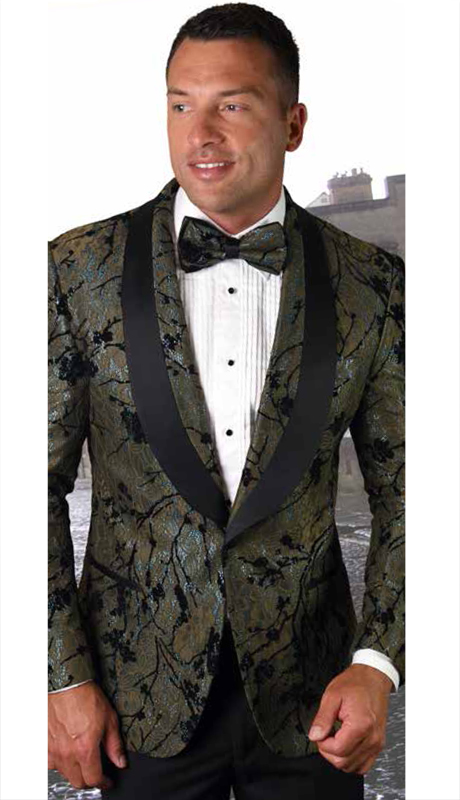 LJ-101-OL ( Single Jacket With Matching Bow Tie, Super 140's )