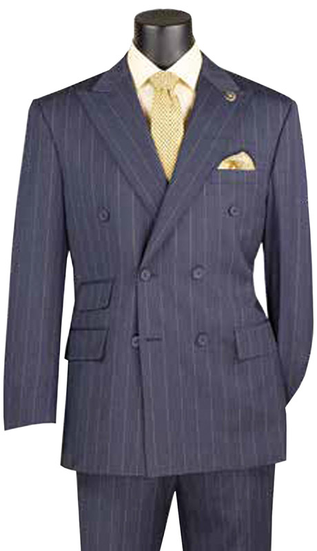 Vinci Mens Suit DSS-5-BLU