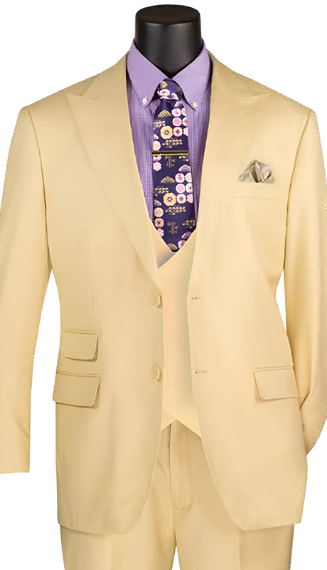 Vinci Mens Suit V2RK-5-BTR