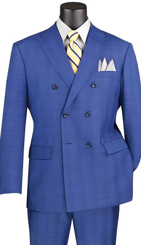 Vinci Mens Suit DRW-1-RYL