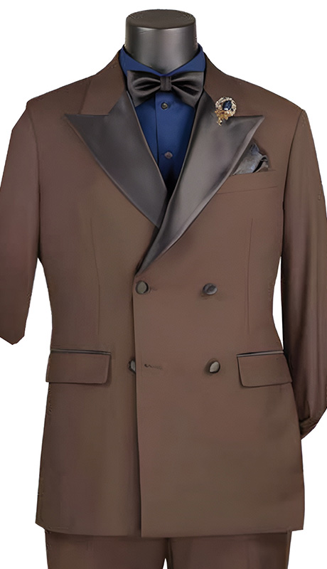 Vinci Mens Tuxedo TDB-900-BRN