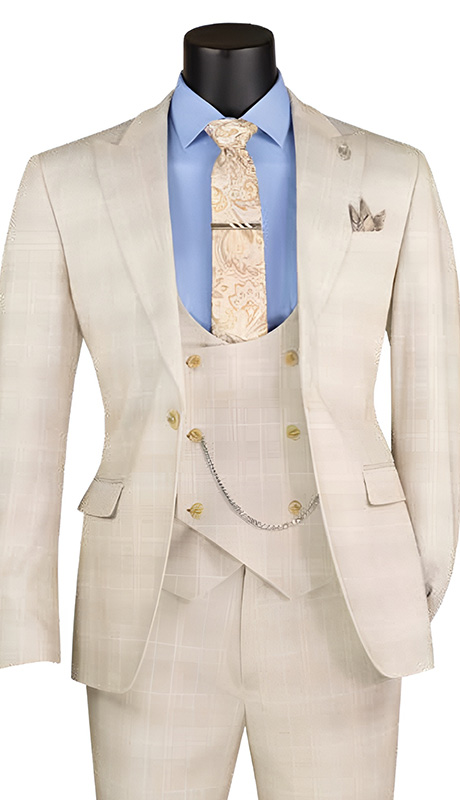 Vinci Mens Suit SV1W-1-BRCH