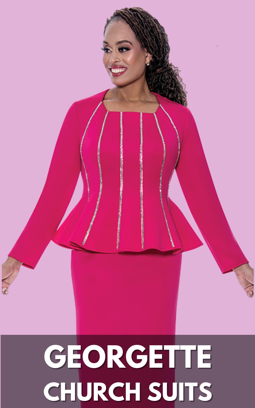 Georgette Church Suits