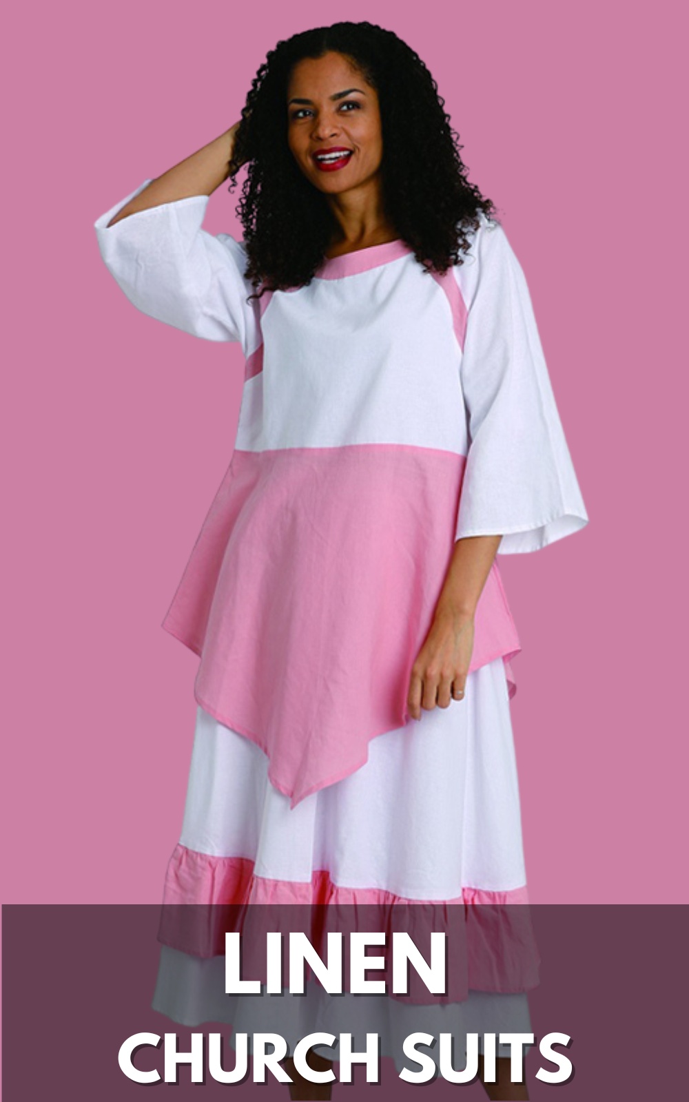 Women's Linen Church Suits