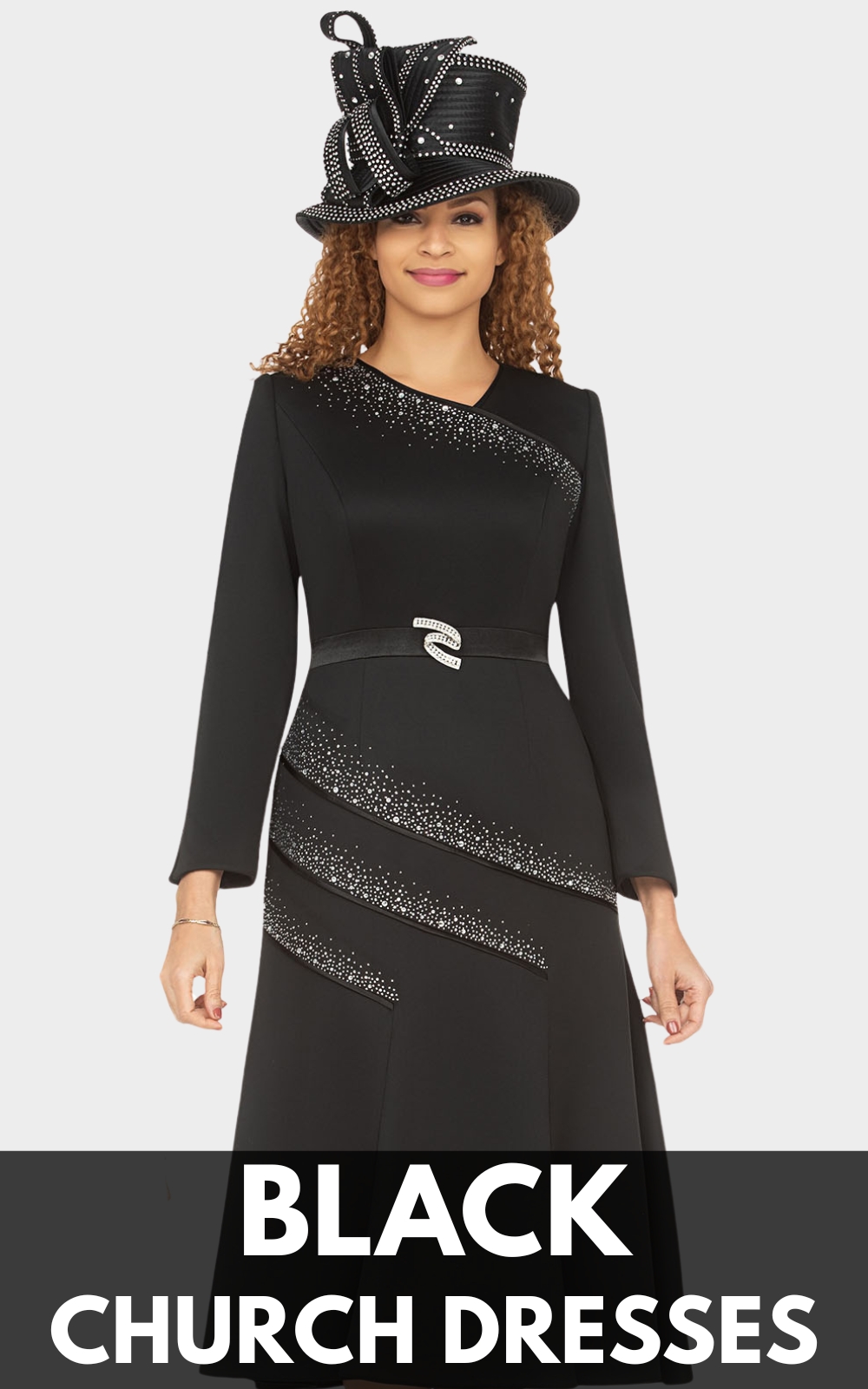 Black Church Dresses
