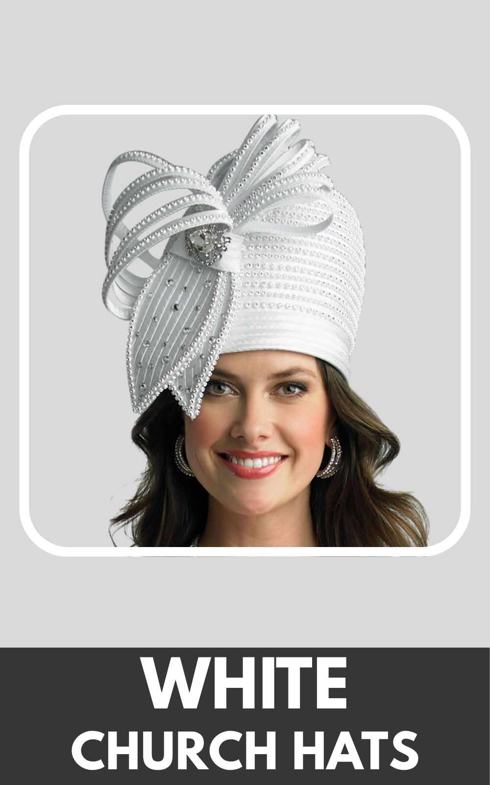 White Church Hats