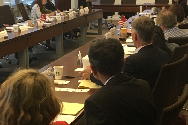 Attendees during Tianjin presentation