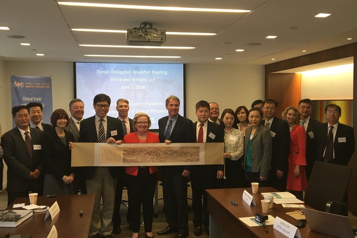 Tianjin Delegation and WTCGP Staff