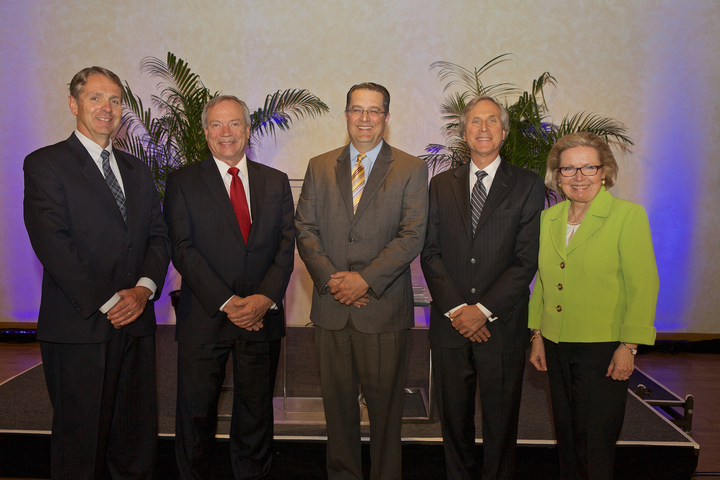 Gary Biehn, Dave Whitman, Bruce Carnevale, Jerry Sweeney, and Linda Conlin