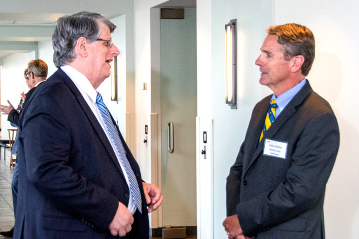 Board Chairman Gary Biehn Networking