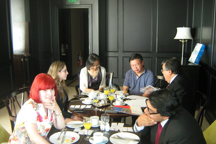 Trade Mission: Breakfast: Delegation of Nansha 