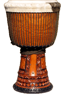 Hardwood Djembe