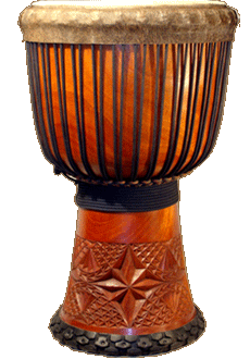Hardwood Djembe