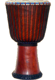 Hardwood Djembe