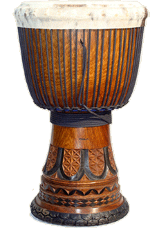 Hardwood Djembe