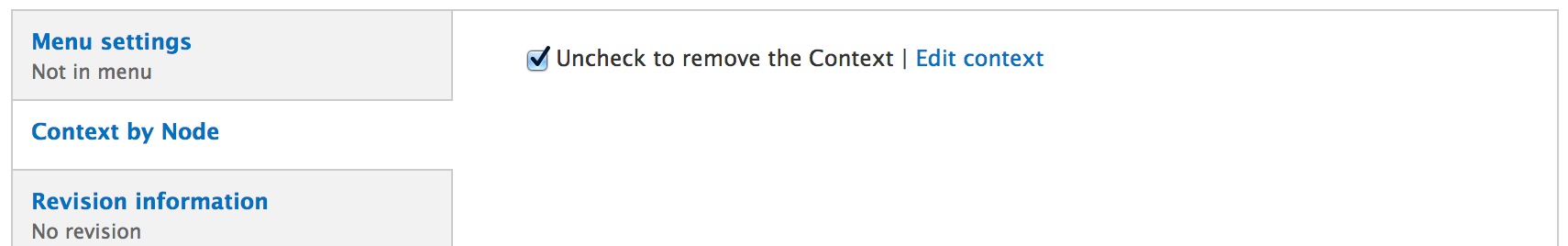 3 Modules That Help you Manage Contexts on Nodes - WebWash