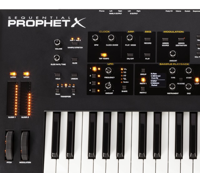 Prophet X Details Its A Monster Hybrid Sample Mangling Machine