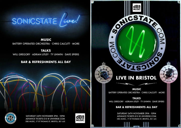 Updates Sonicstate Live Event dBs Music Bristol 24th November