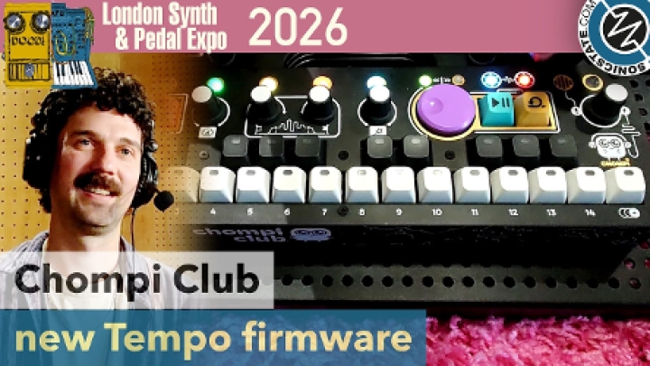 Chompi Tempo Firmware Adds Arpeggiator and Chromatic Modes