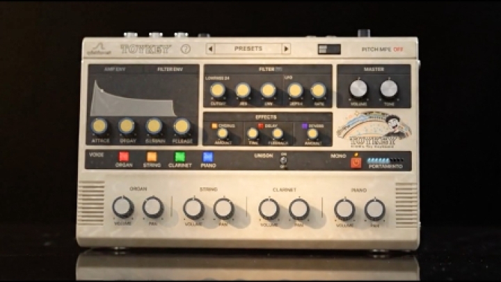 Toy Keyboard Sounds With MPE