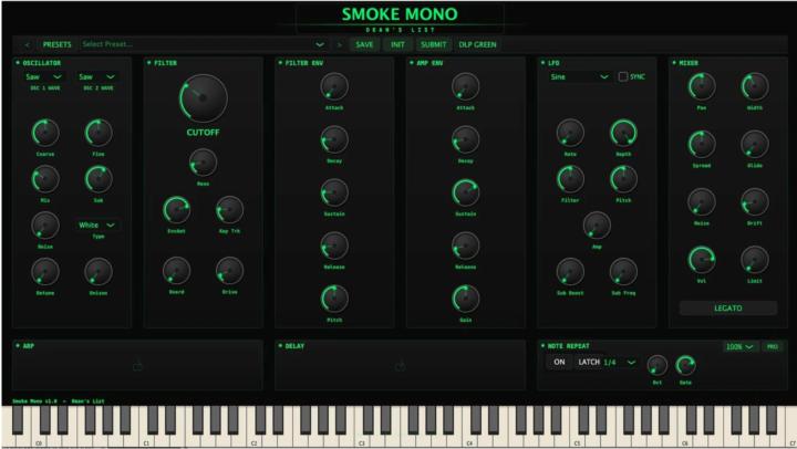 Free Monophonic Synthesizer