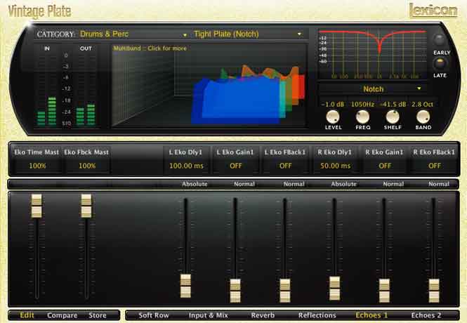 Real Lexicon Reverb In A Plug-In