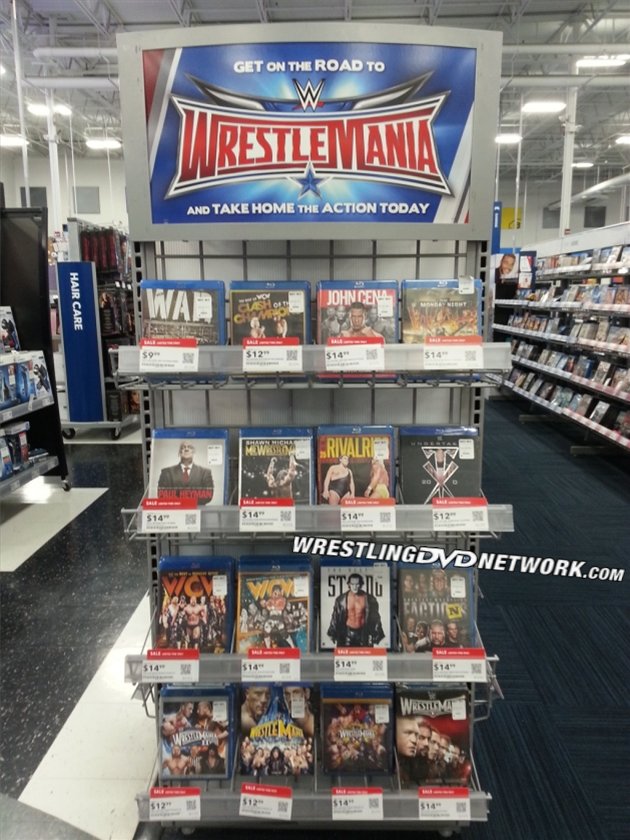 WrestleMania Season WWE Blu-ray Sale at Walmart