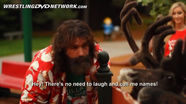 Mick Foley talks to the Reindeer : WWE Ring in the Holidays DVD Review