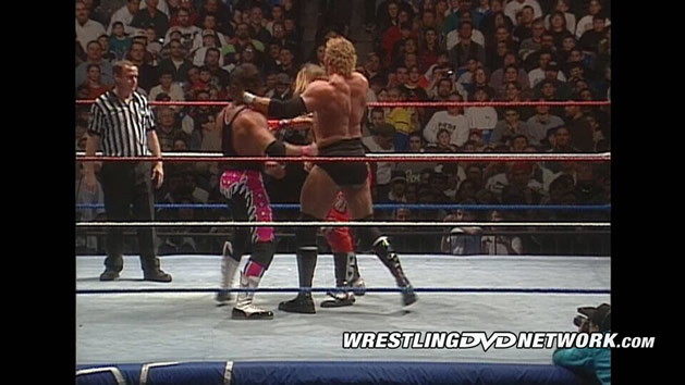 WWE Attitude Era Vol. 3: Unreleased DVD Review - Bret Hart, Shawn Michaels & Sycho Sid Triple Threat Match