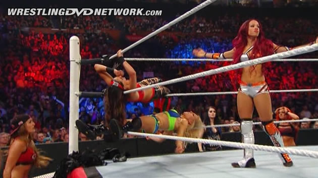 WWE Best PPV Matches 2015 DVD Review - Sasha Banks, Charlotte and Brie Bella, Battleground 2015