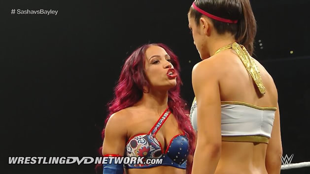 Sasha vs Bayley; TakeOver Brooklyn : WWE NXT Greatest Matches Vol. 1 DVD Review