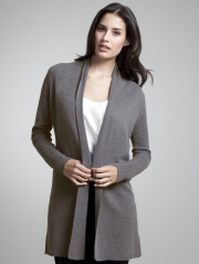 Cashmere Trapeze Cardigan