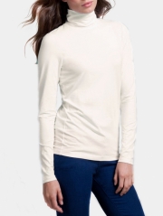 Modal Cotton Scrunchneck