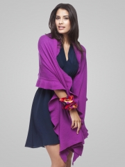Cashmere Ruffle Wrap