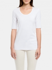 Cotton Modal Elbow Sleeve Tee