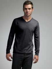 Mens Merino Vneck