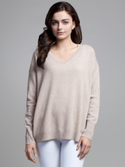 Essential Cashmere V Sweater