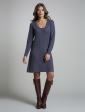 Cable Scoop Neck Dress