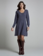 Cable Scoop Neck Dress