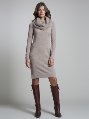 Shaker Cowl Neck Dress Shaker Cowl Neck Dress