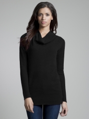 Cashmere Drape Neck Sweater